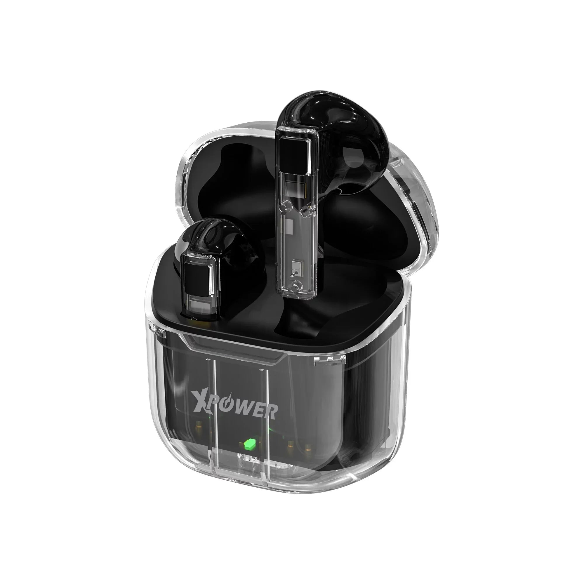 XPower BSE10 True Wireless Bluetooth Earbuds - Black - Tashqila XPower BSE10 True Wireless Bluetooth Earbuds - Black - Tashqila
